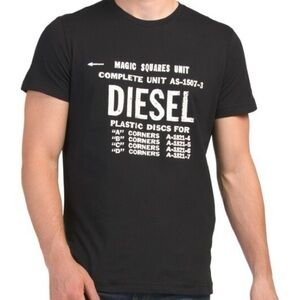 DIESEL T- DIEGO-B6 MAGLIETTA PREMIUM CASUAL T-SHIRT Graphic Tee Men Medium